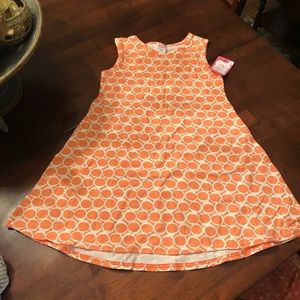 Ricrac Ruffle dress new with tags.